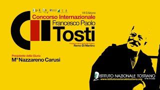 Concorso Tosti 2024 - Live Streaming 01 Dicembre Finale