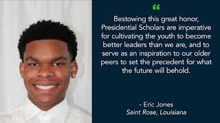 57th class of Presidential Scholars - All Regions