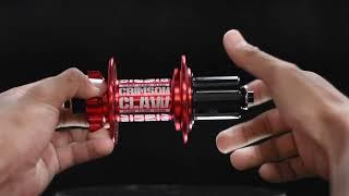 Best Mid-End Bicycle Hubs - Crimson Claw 28h / 32h / 36h