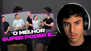 REACT DO RENATINHO: @canalcanalha ADULTOS DECIDINDO QUAL O MELHOR SUPERPODER - INDEBATIVEIS DEBATES