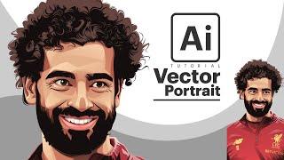 vector portrait | adobe illustrator tutorial