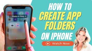 How to Create App Folders on iPhone - Let's Get Organized!