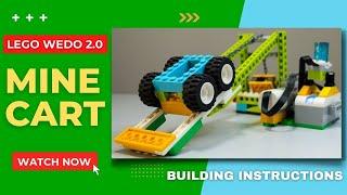 Lego Wedo 2.0 Mine Cart Building Instructions