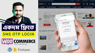 WooCommerce Mobile Number OTP Login with Firebase Phone Authentication