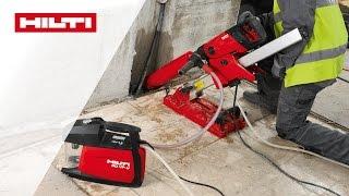 VERGLEICH Diamant Kernbohrsystem Hilti DD150-U im Wettbewerb