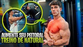 O SEGREDO DO TREINO DE PEITO PARA NATURAIS - ALFREDO NETO PASSA DICAS