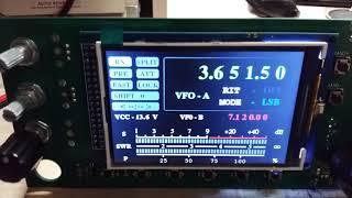 Проверка синтезатора на Arduino Mega 2560 + Si5351  после сборки