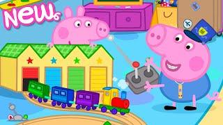 Peppa Pig Tales   Toy Train Station!  BRAND NEW Peppa Pig Episodes