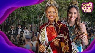 #carrusel  La REINA y VIRREINA de la VENDIMIA 2024 BRILLAN en el CARRUSEL de las REINAS