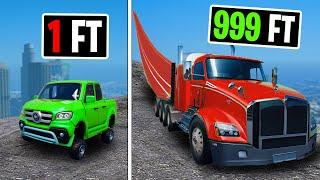 everytime I CRASH my TRUCK gets LONGER... GTA 5 RP