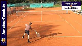 Amateur Tennis - Full Match  - LK 17.3 vs LK 15.8 (NTRP 3.5 vs NTRP 4.0)