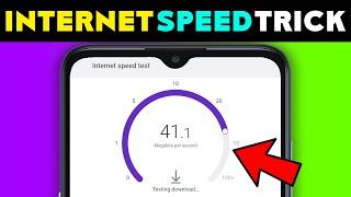 Amazing INTERNET SPEED Trick #shorts #shortvideo