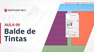 Curso SketchUp 2017 - Aula 09: Balde de Tintas