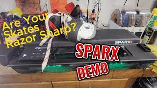 Use Sparx Skate Sharpeners to Make Money Sharpening Skates At Home #Sparx #youthhockey #hockey