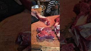 Special biriyani beef cutting | Best red meat cutting skill |