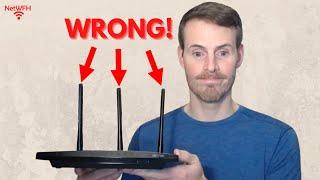 Router Antenna Positions - What You're Doing Wrong