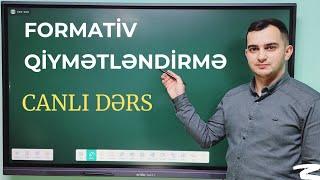 Formativ Qiymətləndirmə | Kurikulum dərsləri | Zülfüqar Mayılov