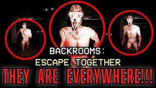 THEY HIDE IN THE DARK!!! | Backrooms: Escape Together (Part 2)