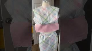 Sewing Easter Dresses:Mommy & Me Dresses Using Vintage Sewing Patterns #shorts #sewing #sew #vintage