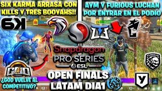 UN SIX KARMA MUY DOMINANTE!! SNAPDRAGON OPEN FINALS LATAM SUR *DIA1* ¿GOD VUELVE AL COMPETITIVO?