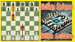 How LCZero Plays Sicilian Defense | AI Chess Mastery vs Classic Opening Strategy | Lc0 Analysis