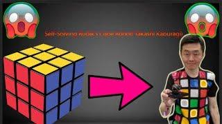 Reaction To Self-Solving Rubik's Cube Robot! Takashi Kaburagi)