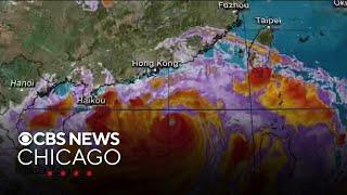 Typhoon Yagi intensifies into super storm