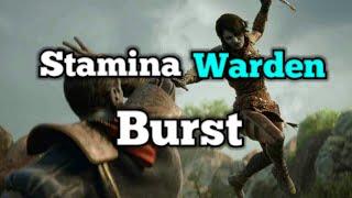 Stamina Warden Burst pvp Elder Scrolls Online