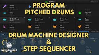 3 Tips To Play W/ Pitch Using Drum Machine Designer & Step Sequencer