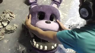 Real Hand crafted Withered Bonnie Prop from five nights at freddys series