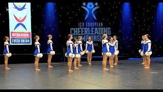 TalTech Cheerleaders EST | Junior Pom Team 2024 ICU European Cheerleading Championships 