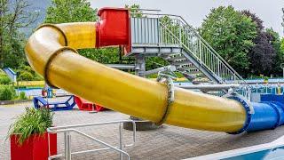 Mini Turbo Slide at Schwimmbad Mühleholz, Liechtenstein