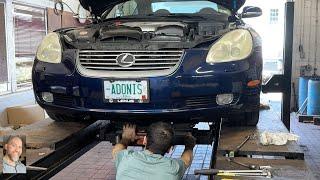 I bought a  2002 Lexus SC430 w148K miles -we go to the shop and see what it needs-