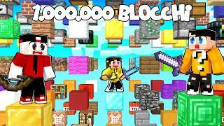 SPEEDRUN 1vs1vs1 CON 1.000.000 DI BLOCCHI - MINECRAFT ITA