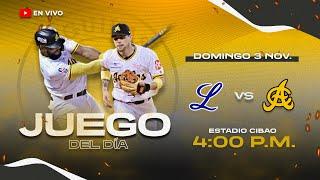 TIGRES DEL LICEY VS ÁGUILAS CIBAEÑAS | SERIE REGULAR 2024-25