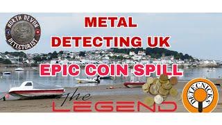 METAL DETECTING UK - NOKTA LEGEND - EPIC COIN SPILL - BEACH HUNT- @detecnicksmetaldetectors2984