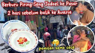 2 HARI SEBELUM BALIK KE AUSTRIA, PERGI KE PASAR & MAKAN APA YG BELUM DIMAKAN SELAMA 3 BULAN DISINI