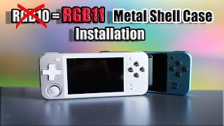 RGB10 Premium Retro Handheld Console Metal Shell Installation - Tutorial