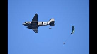 Luchtlandingen Ginkelse Heide Market Garden Memorial drop 80th anniversary 2024, near Ede/ Arnhem