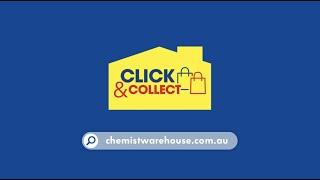 Try Click & Collect at Chemist Warehouse