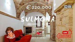 Experience the Historic Charm of Abruzzo in Sulmona | House Tour in Abruzzo