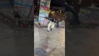 Te amo0dio threeFlip 🫶   #360flip #challenge  #skateboarding
