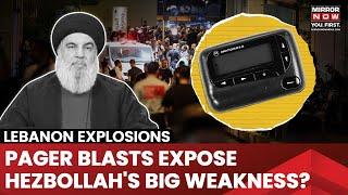 Lebanon Explosions: Pager Blasts Expose Hezbollah's Big Weakness? Mossad Hits Nasrallah's Military