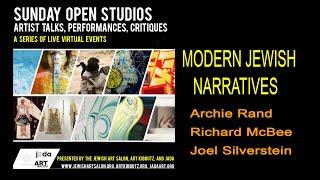 Jewish Art: "Modern Jewish Narratives" with artists Archie Rand, Richard McBee and Joel Silverstein.