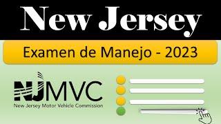 Examen de Manejo NJ 2023 Las 50 Preguntas del Examen de Manejo de New Jersey