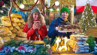 Polish CHRISTMAS MARKET Food Tour in Krakow - Does POLAND have the BEST Christmas Markets in Europe?