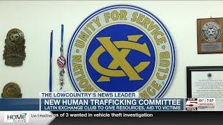 VIDEO: Charleston club sets up committee to help human trafficking victims