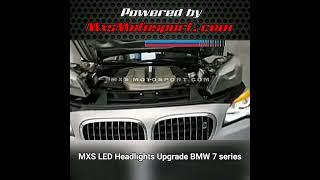 MXS LED Headlights BMW 7 series 2008 - 2011 @mxsmotosportvideo