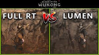 Black Myth Wukong - Full Ray Tracing VS Lumen - Is There a Difference?