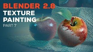 Blender 2.8 Beginner Tutorial - Part 7: Texture Painting